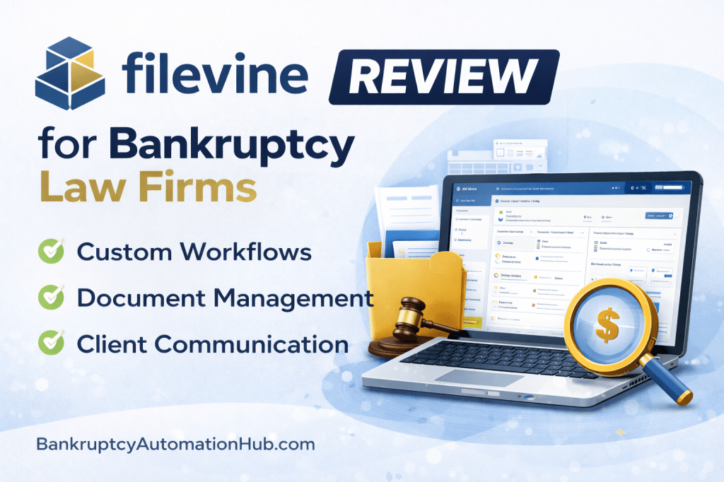 Filevine Review for Bankruptcy Law Firms&nbsp;(2026)